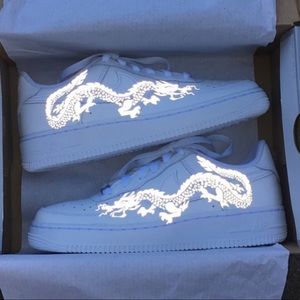 Reflective Dragon Air Force (Men Sizes)